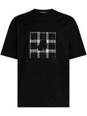 KARL LAGERFELD BOUCLE-PATCH T-SHIRT