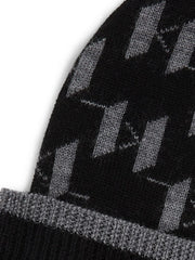 Karl Lagerfeld intarsia-knit monogram beanie