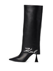 KARL LAGERFELD 90MM DEBUT FOLD-DOWN BOOTS