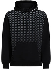 KARL LAGERFELD MONOGRAM-DEGRADE HOODIE