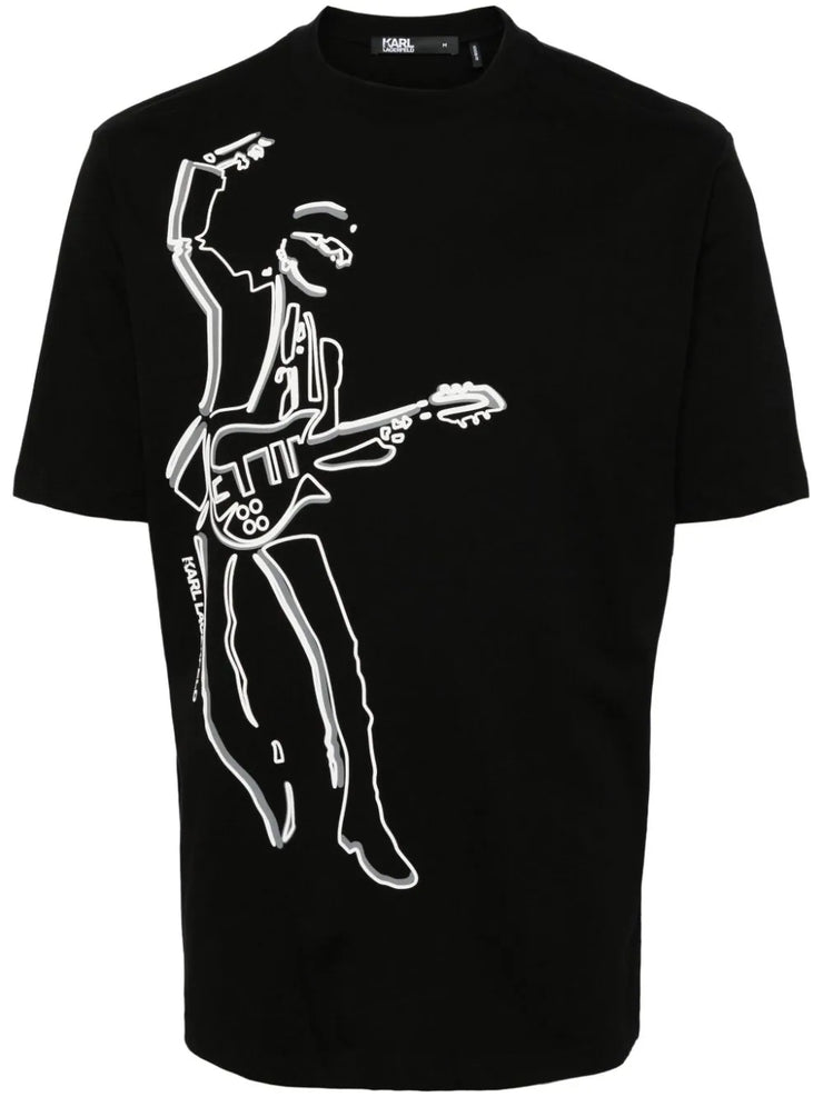 KARL LAGERFELD CREW NECK T-SHIRT