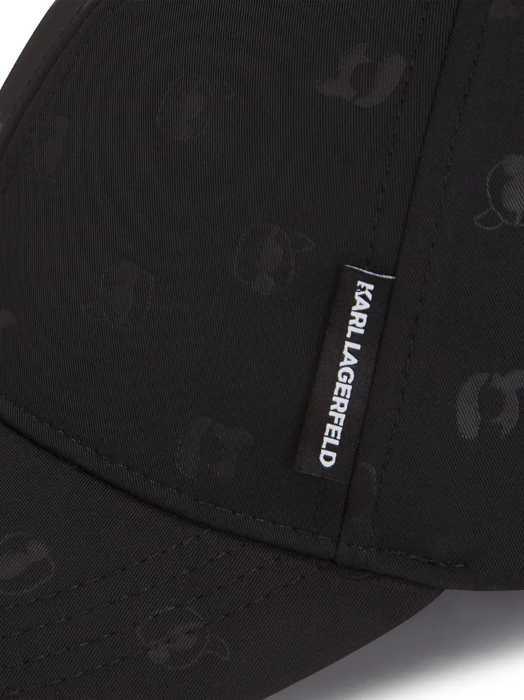 Karl Lagerfeld Ikon all-over-print cap