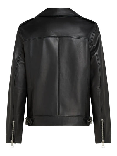 Karl Lagerfeld Essential leather jacket
