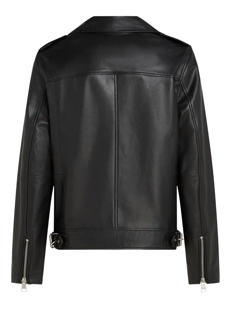 Karl Lagerfeld Essential leather jacket
