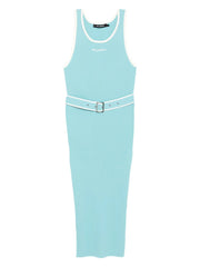 Karl Lagerfeld logo-embroidered dress