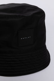 REPLAY SOLID-COLOURED BUCKET HAT