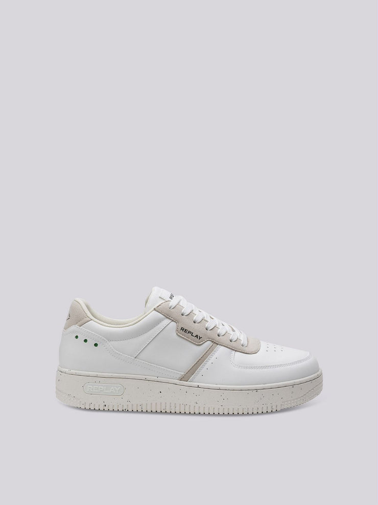 REPLAY EPIC M GREEN SNEAKERS WITH LACES