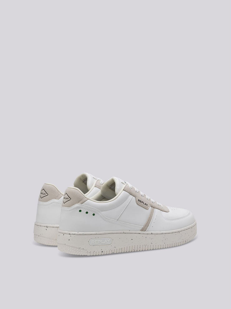 REPLAY EPIC M GREEN SNEAKERS WITH LACES