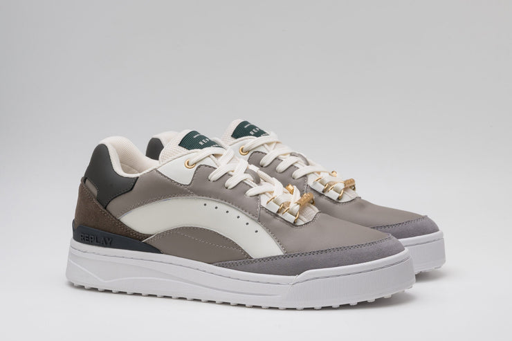 REPLAY CROSS HARDWARE LACE UP SNEAKERS