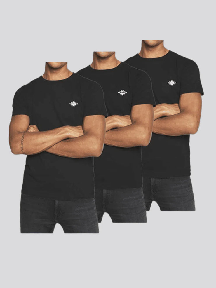 REPLAY 3-PACK CREWNECK T-SHIRTS