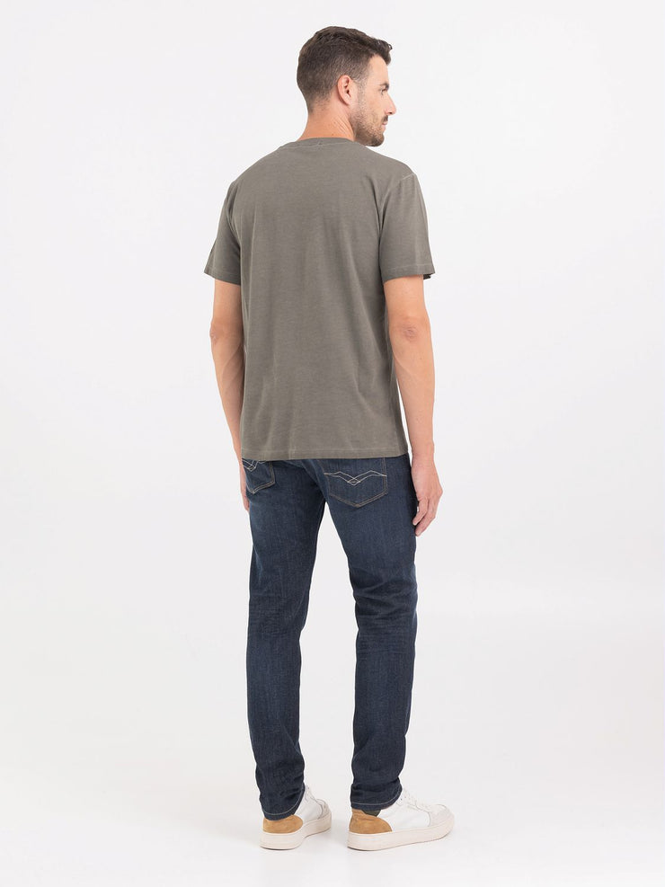 REPLAY COTTON JERSEY T-SHIRT