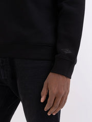 REPLAY CREWNECK SWEATSHIRT WITH OUTDOOR PRINT