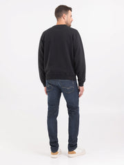 REPLAY CREWNECK SWEATSHIRT WITH PRINT