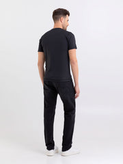 REPLAY JERSEY T-SHIRT WITH LOGO