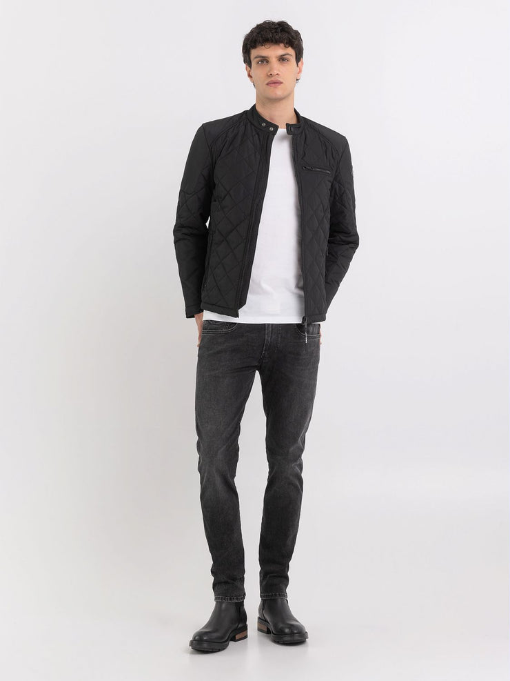 REPLAY SHORT QUILTED JACKET