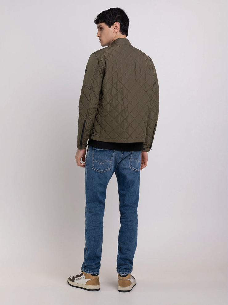 REPLAY SHORT QUILTED JACKET