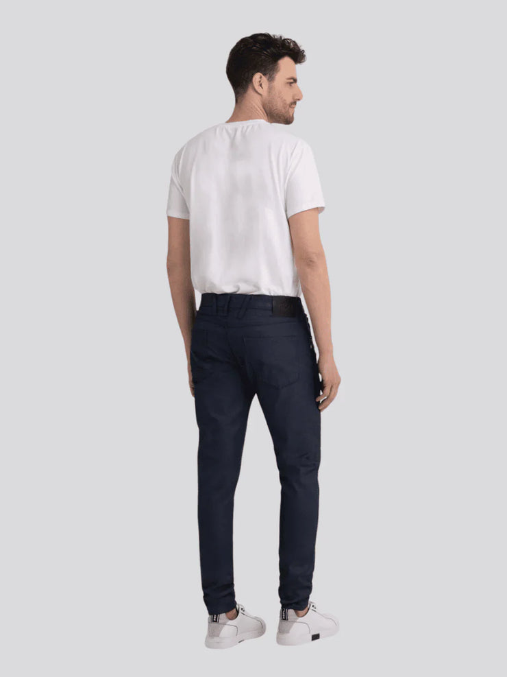 REPLAY SUPER SLIM FIT WAX COATED BRONNY JEANS