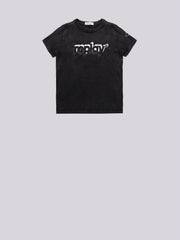 REPLAY ORGANIC COTTON T-SHIRT WITH PRINT