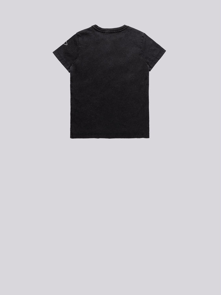 REPLAY ORGANIC COTTON T-SHIRT WITH PRINT