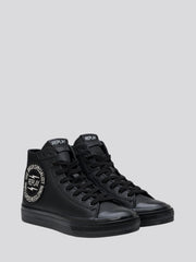 REPLAY SNAP BIKER MID CUT SNEAKERS WITH LACES