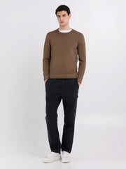 REPLAY CREWNECK SWEATER IN WOOL BLEND