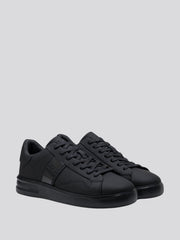 REPLAY UNIVERSITY M GUM LEATHER SNEAKERS WITH LACES