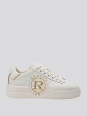 REPLAY UNIVERSITY W CIRCLE SNEAKERS WITH LACES
