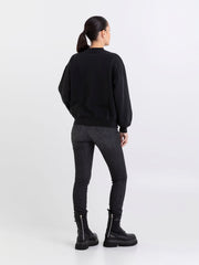 REPLAY OVERSIZED SWEATSHIRT WITH REPLAY LOGO