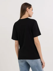 REPLAY T-SHIRT WITH PRINT AND EMBROIDERY
