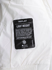 REPLAY SLIM FIT RECYCLED QUILTED BOMBER JACKET