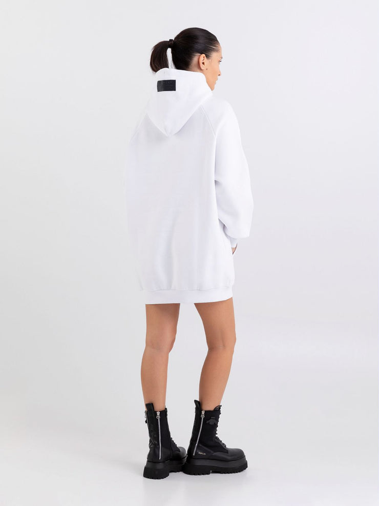 REPLAY OVERSIZED DRESS WITH HOOD